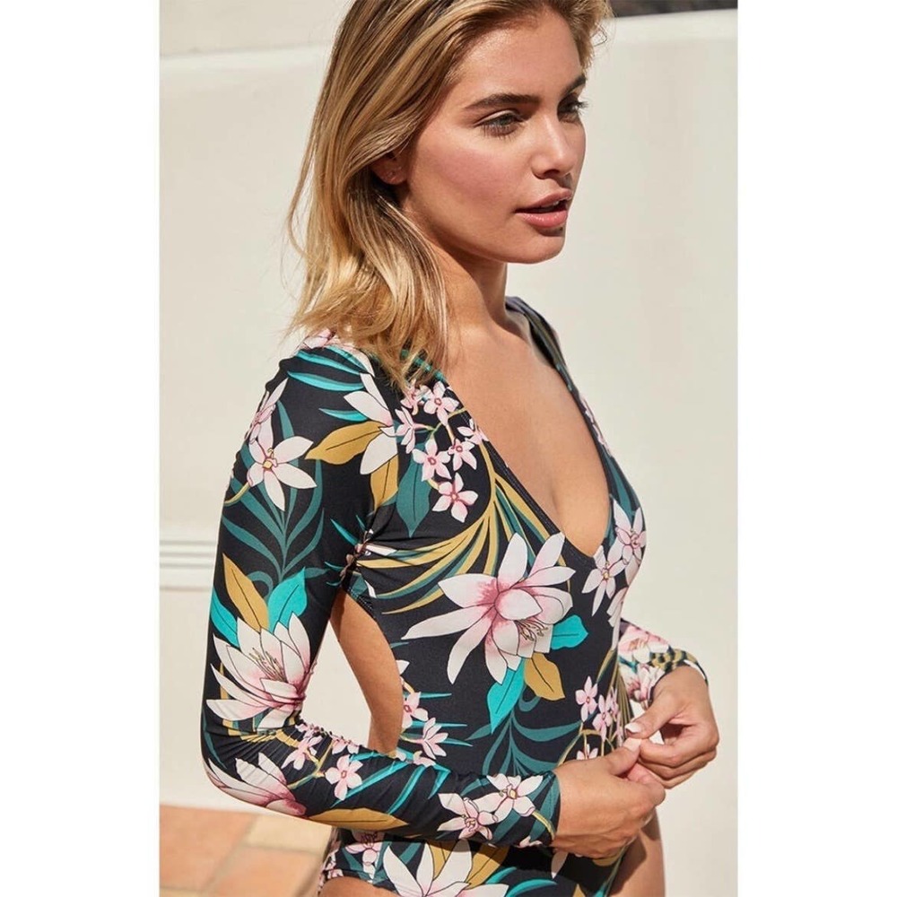 NWOT Billabong• After Sunset One Piece Surf Suit Swimsuit - Picture 10 of 14